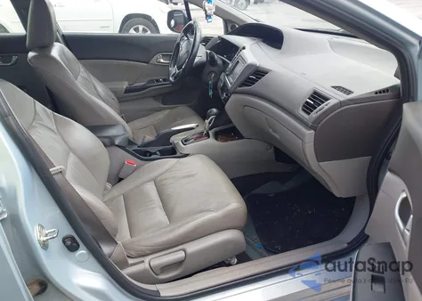 2012 Honda Civic Ex-L из США, поврежденный, VIN 19XFB2F92CE011583